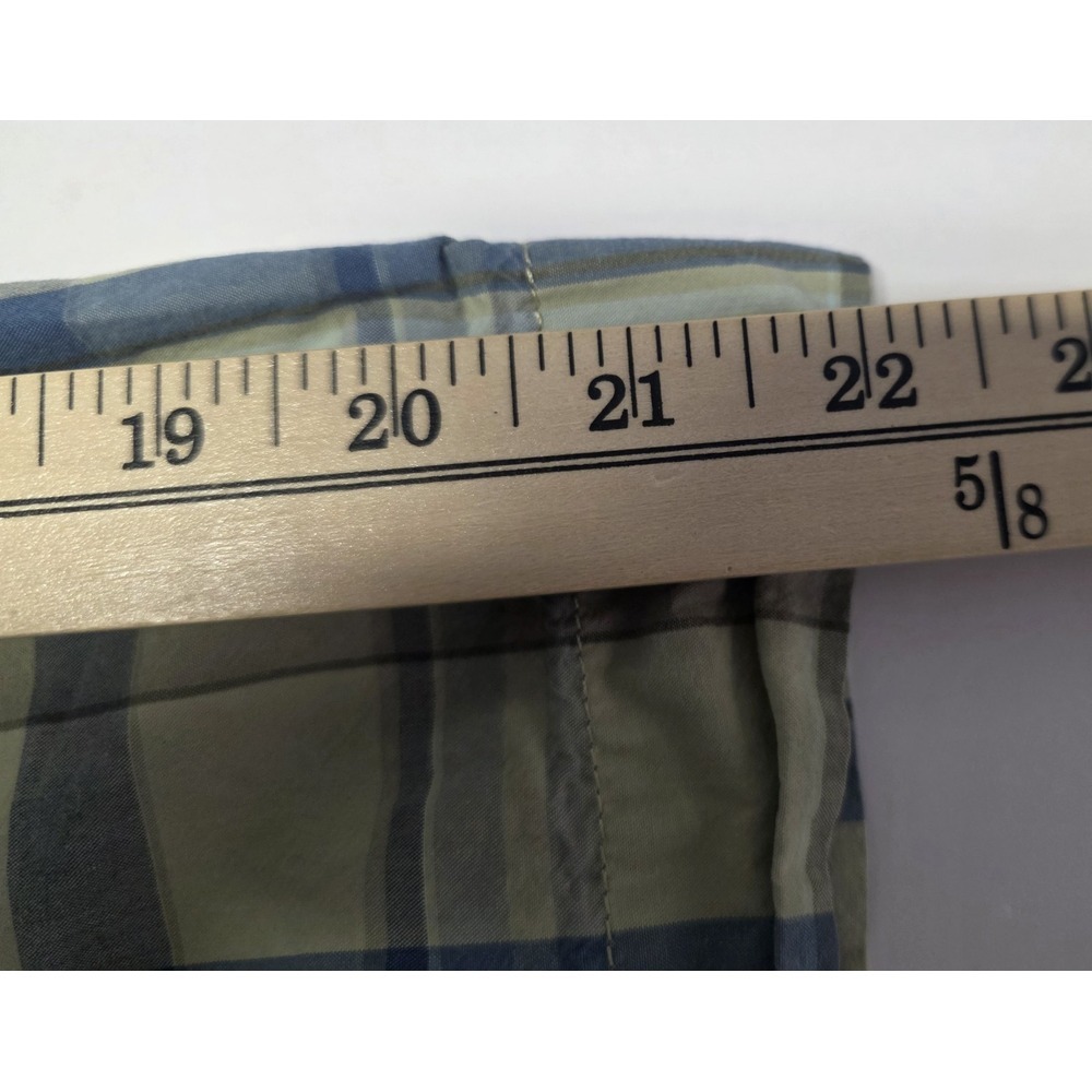 Lacoste Mens Size 38 Plaid Madras Chino Shorts - Picture 11 of 13